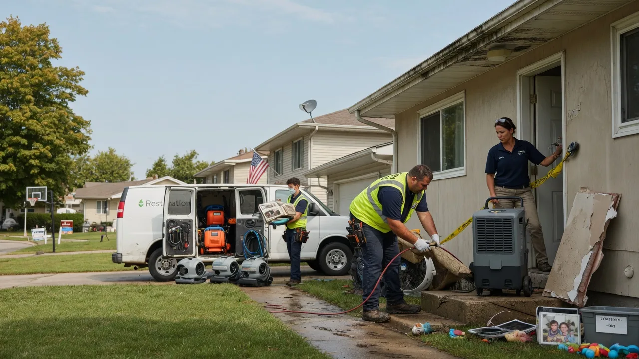 Water Damage Restoration in Emerson, IA near me